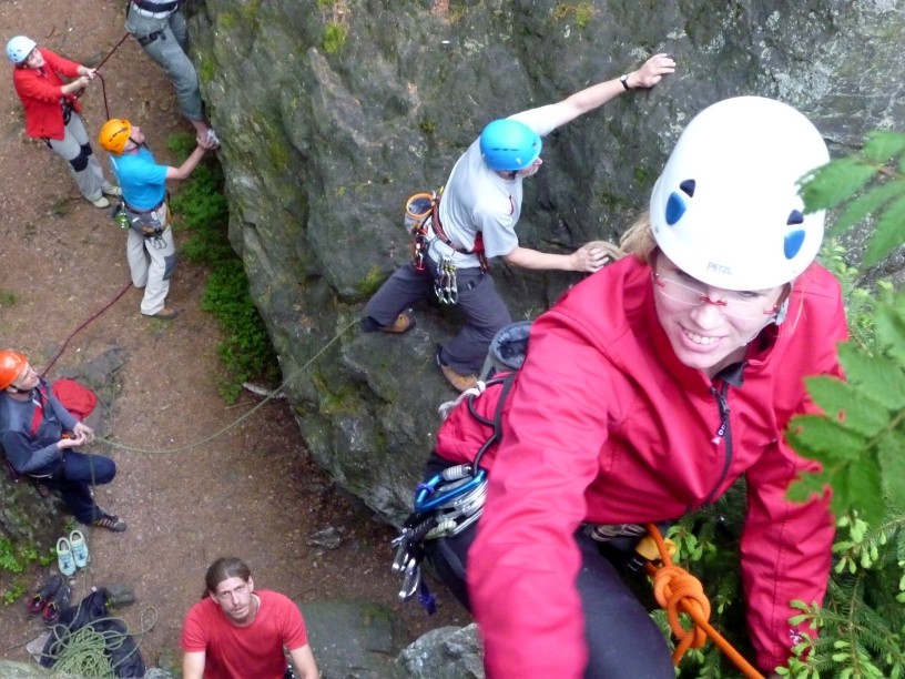 Mittwochstraining am Schwarzen Stein - 30.05.2012