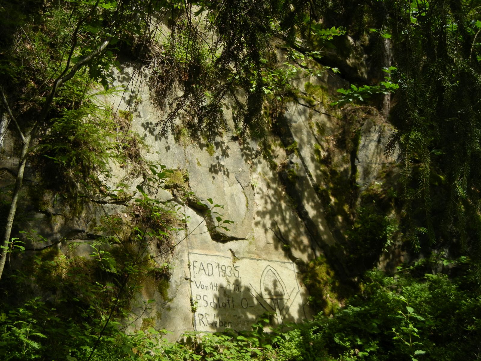 Zeugnisse des Granitabbaus im Vogtland