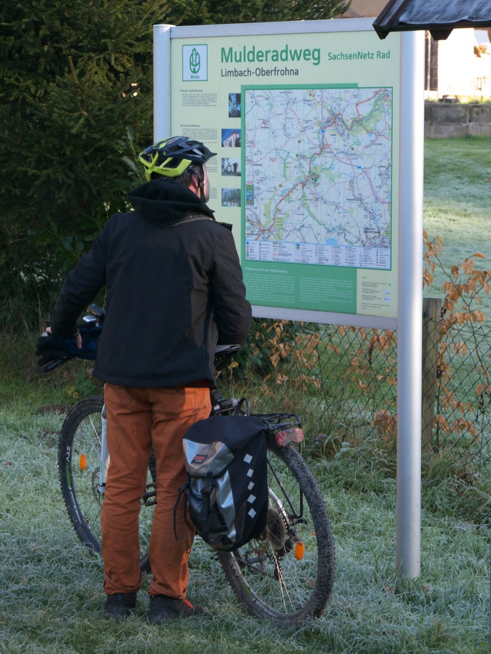 Tourstart kurz nach 10 Uhr in Wolkenburg