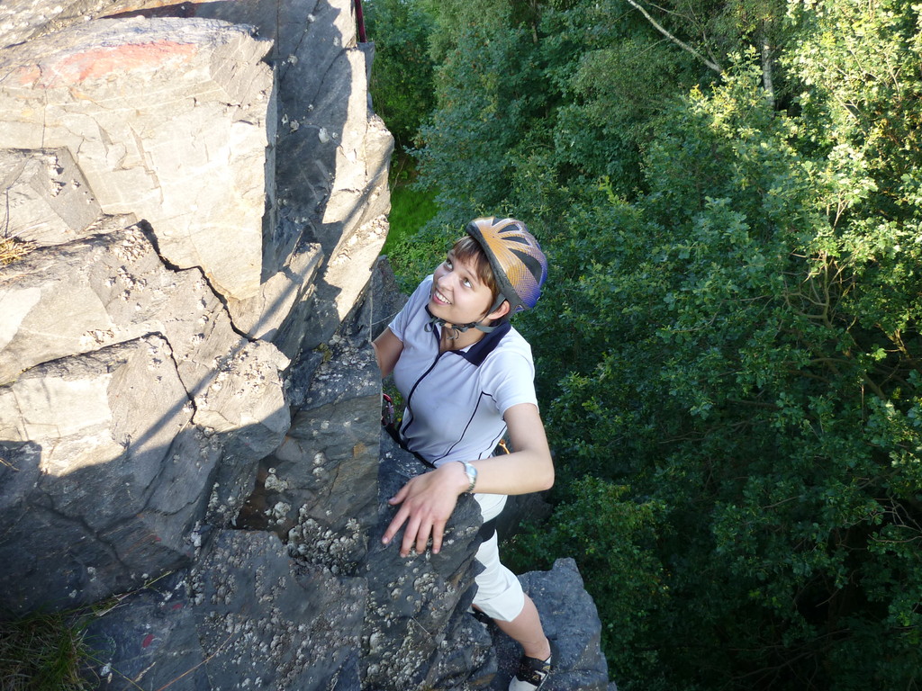 Julepfeiler IV (Lochstein, Klettergebiet oberes Göltzschtal)