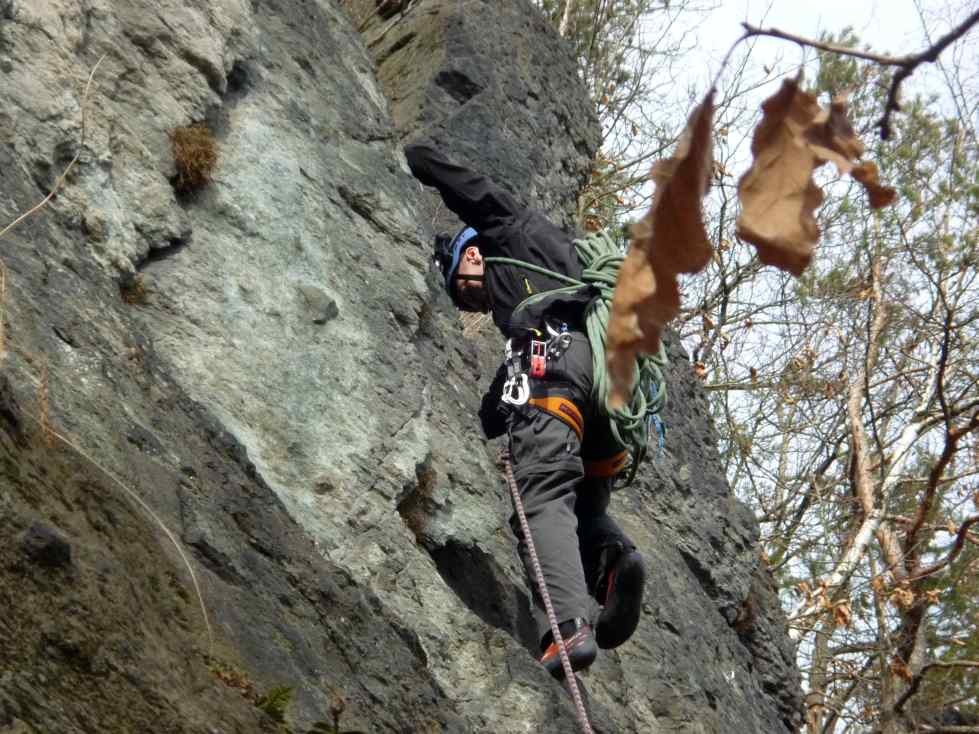 Klettern im Steinicht