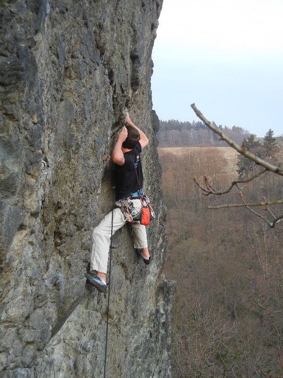 Klettern im Steinicht