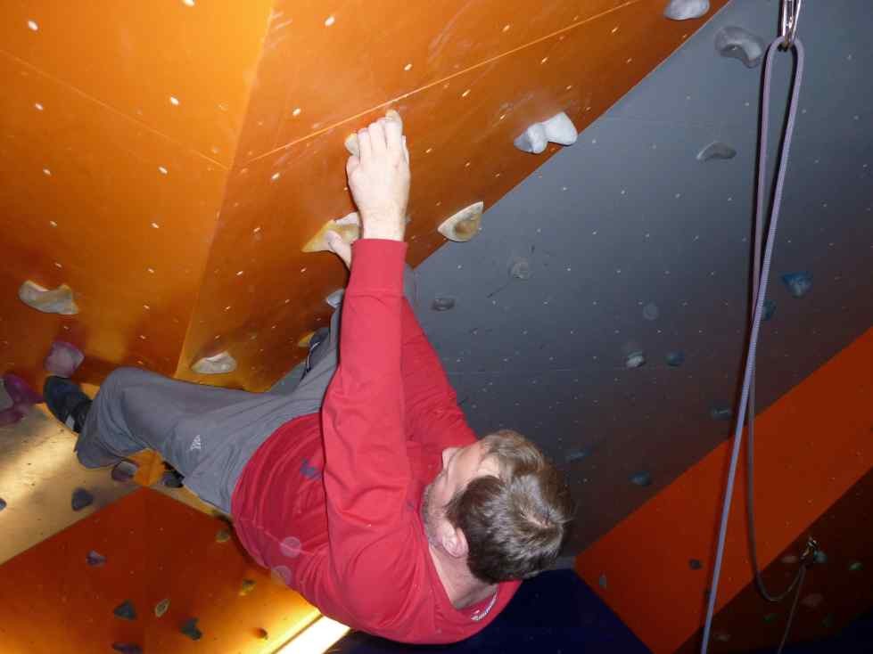 Mittwochstraining im Boulderboden Grünheide 08.12.2011