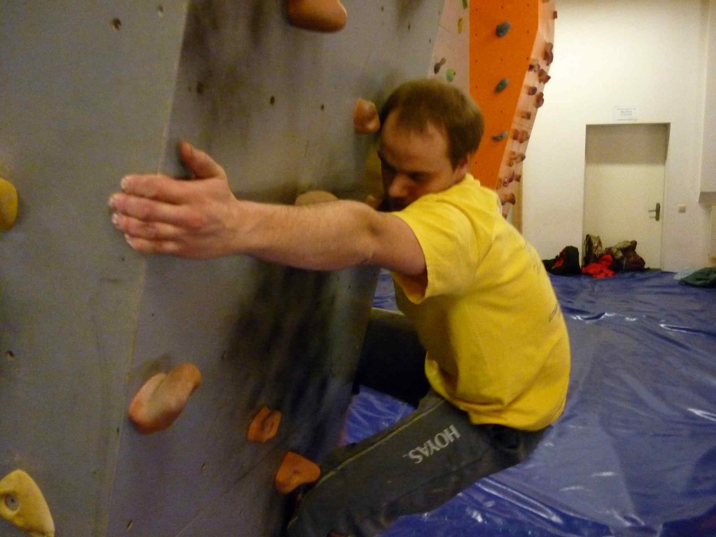 Mittwochstraining im Boulderboden Waldpark Grünheide