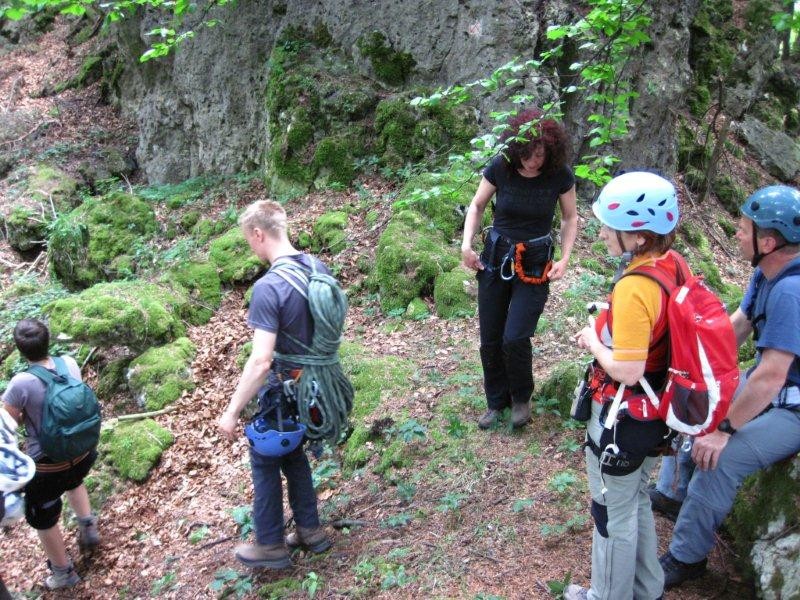 unterwegs auf den Hanni Treuheit Pfad