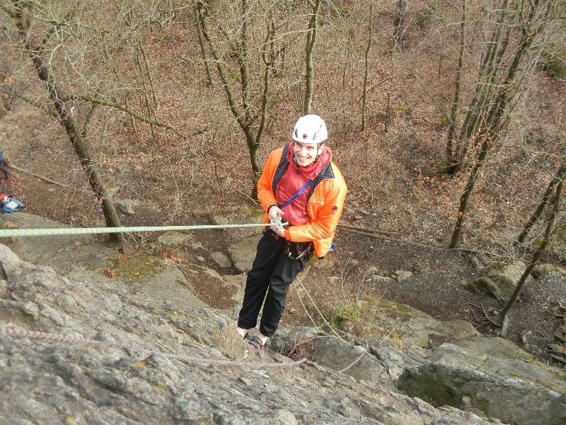 Klettern im Steinicht