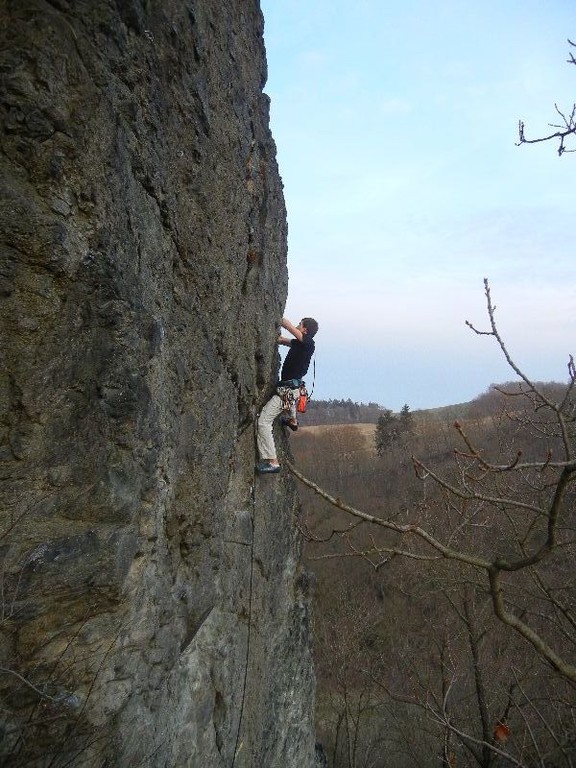 Klettern im Steinicht