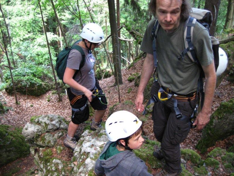 unterwegs auf den Hanni Treuheit Pfad