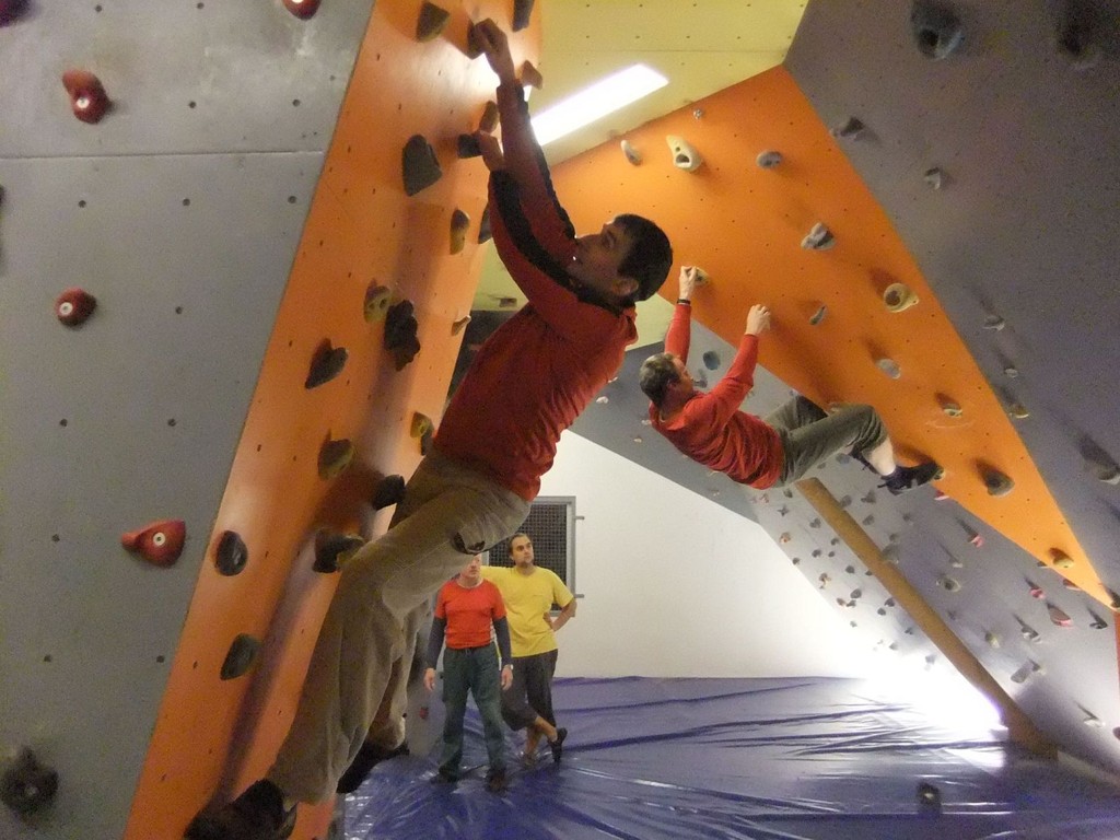 Mittwochstraining im Boulderboden Waldpark Grünheide