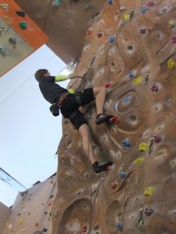 Silvester Indoor Klettern in der Hofer Kletterhalle