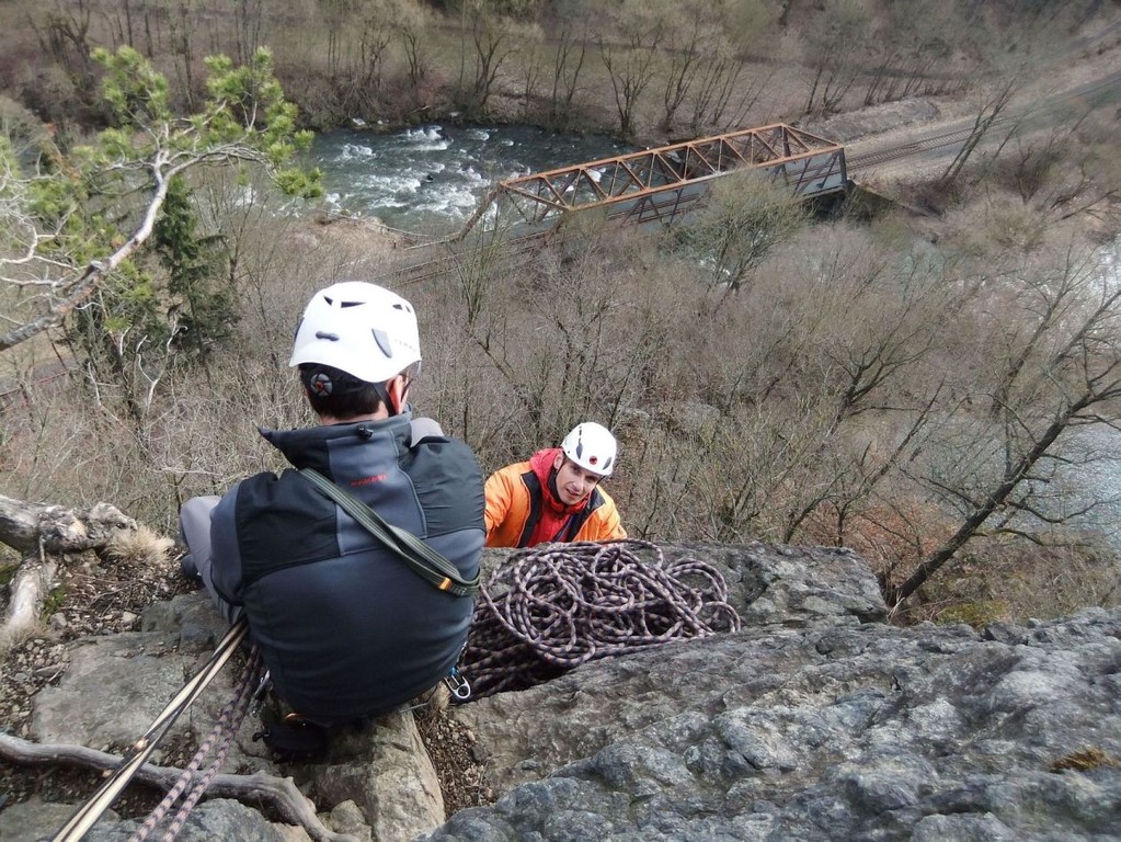 Klettern im Steinicht