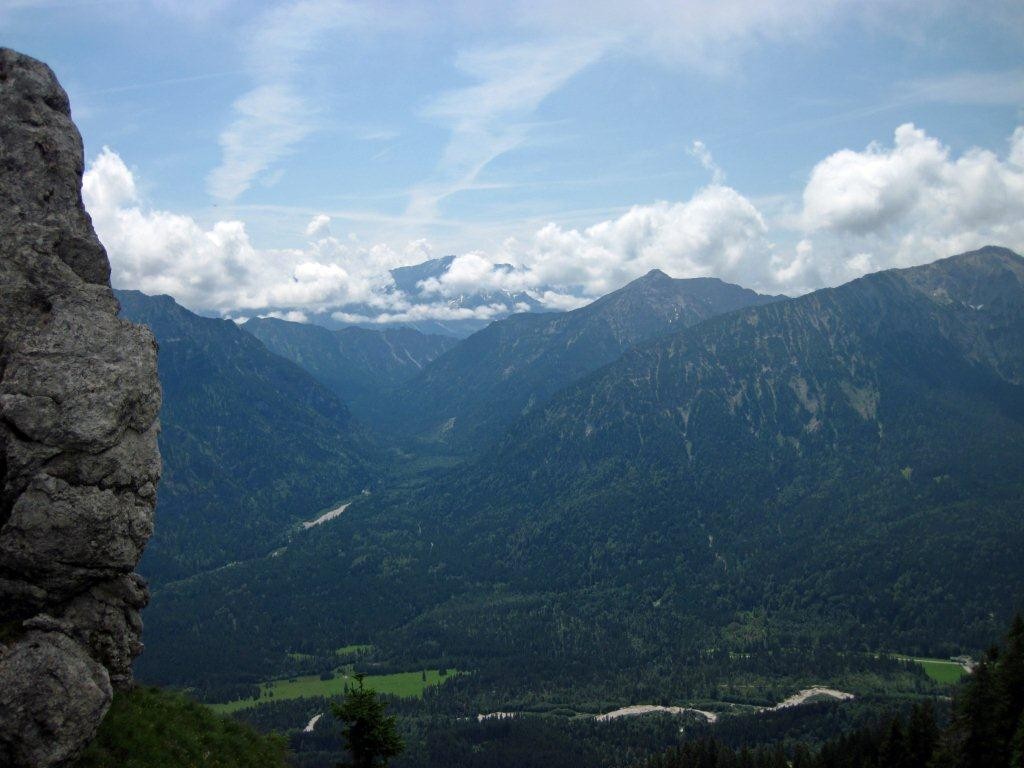 Wanderung bei Schloß Linderhof - Ammergauer Alpen