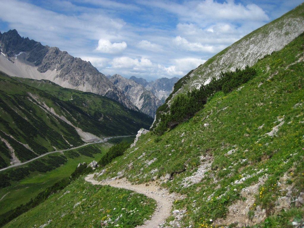 Tour zum Falschen Kogel 2388 m in den Lechtaler Alpen