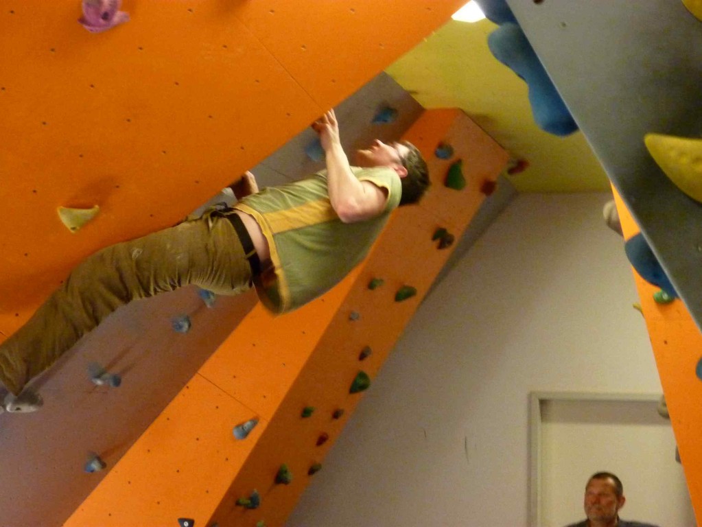 Es war ein richtig schöner und lustiger Boulderabend im Waldpark Grünheide!