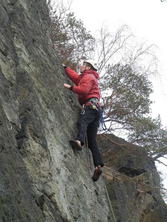 Klettern im Steinicht