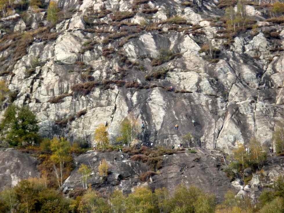 Klettern im Tessin - Ponte Brolla - Vallemaggia