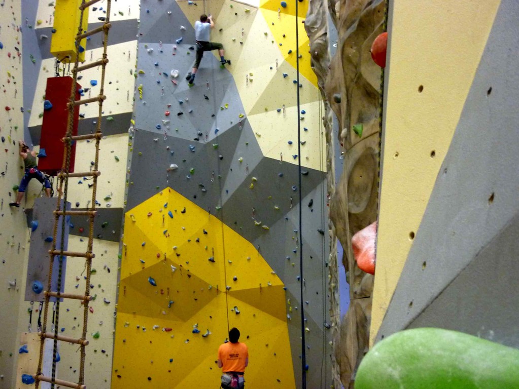 Kletterfahrt in die Chemnitzer Kletterhalle "Onsight"