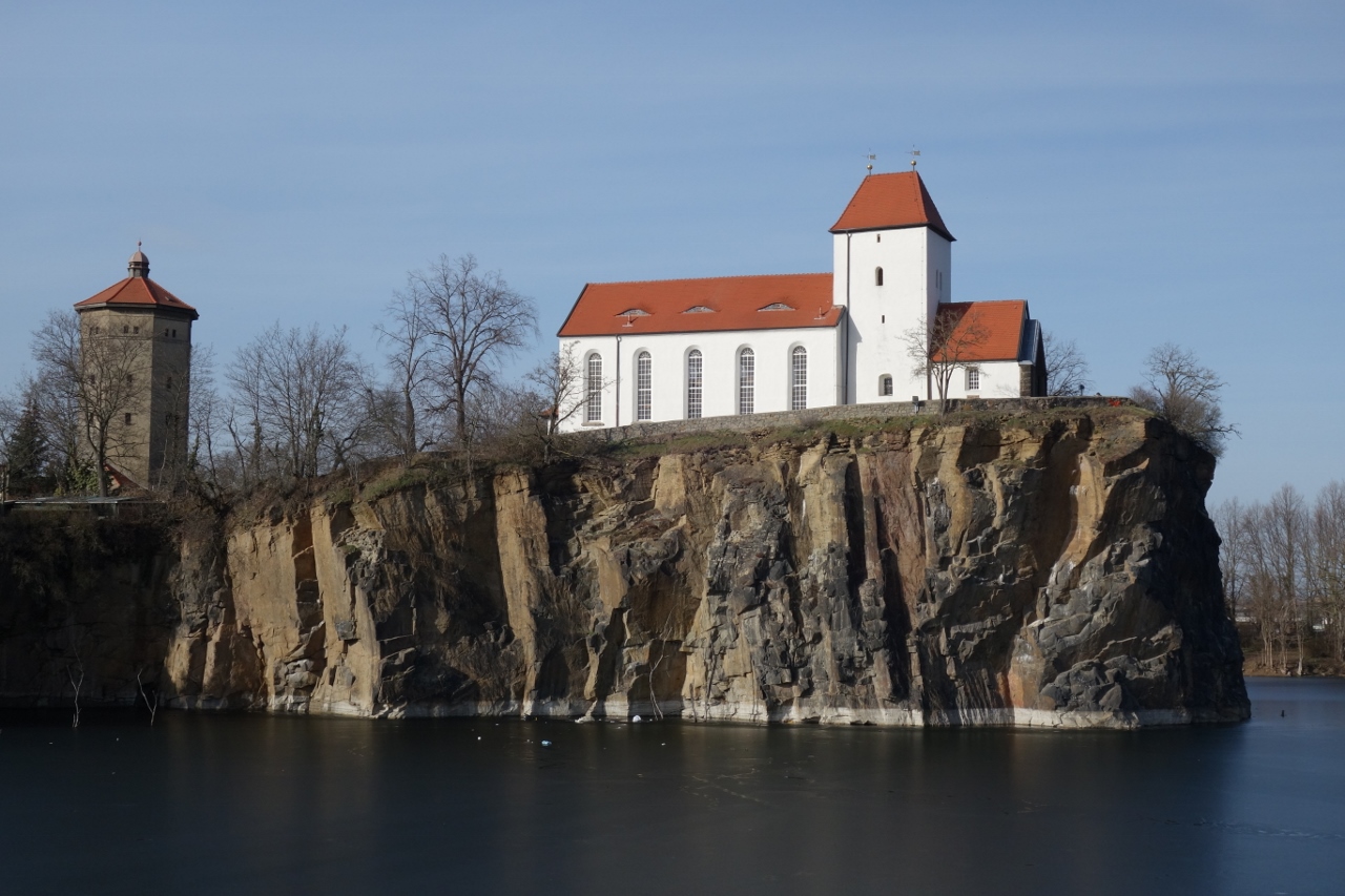 die Berg- und Wehrkirche in Beucha