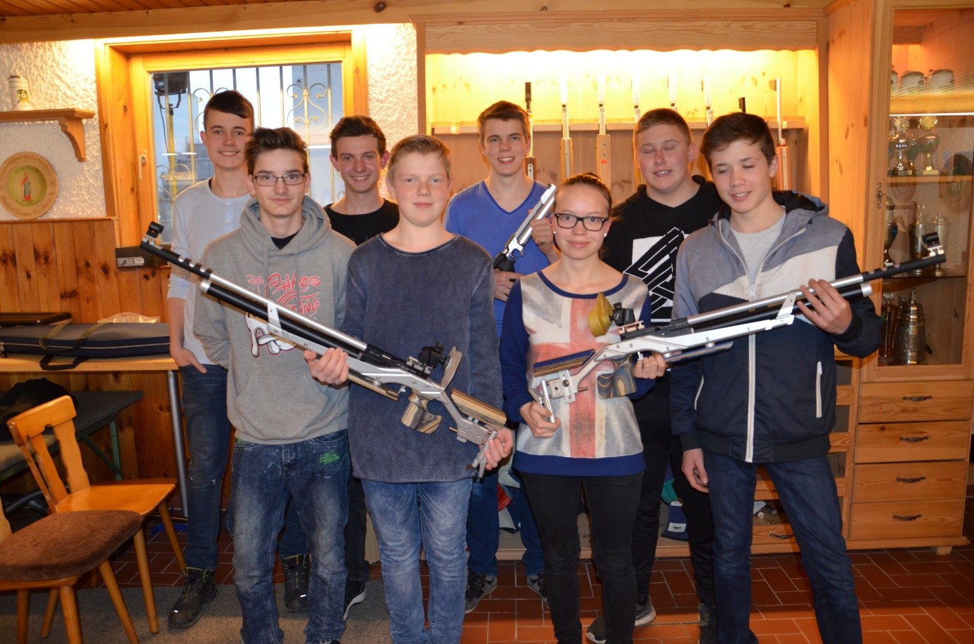 Gruppenfoto Schützenjugend