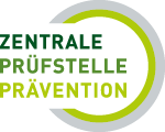 Logo der Zentralen Prüfstelle Prävention