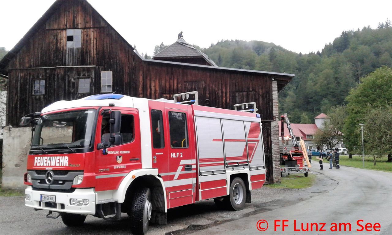 No Technische Hilfeleistung In Gams Und Pkw Bergung Fur Die Ff Lunz Am See Www Feuerwehrdoku At