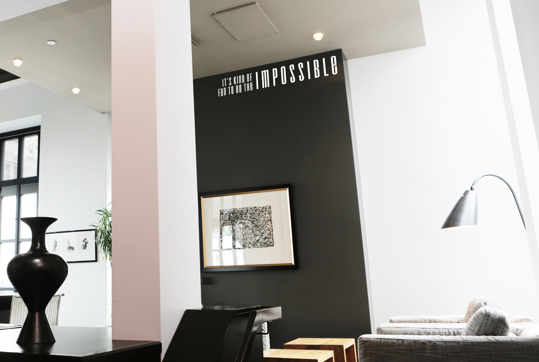 It S Kind Of Fun To Do The Impossible Sticker Wall Art Company