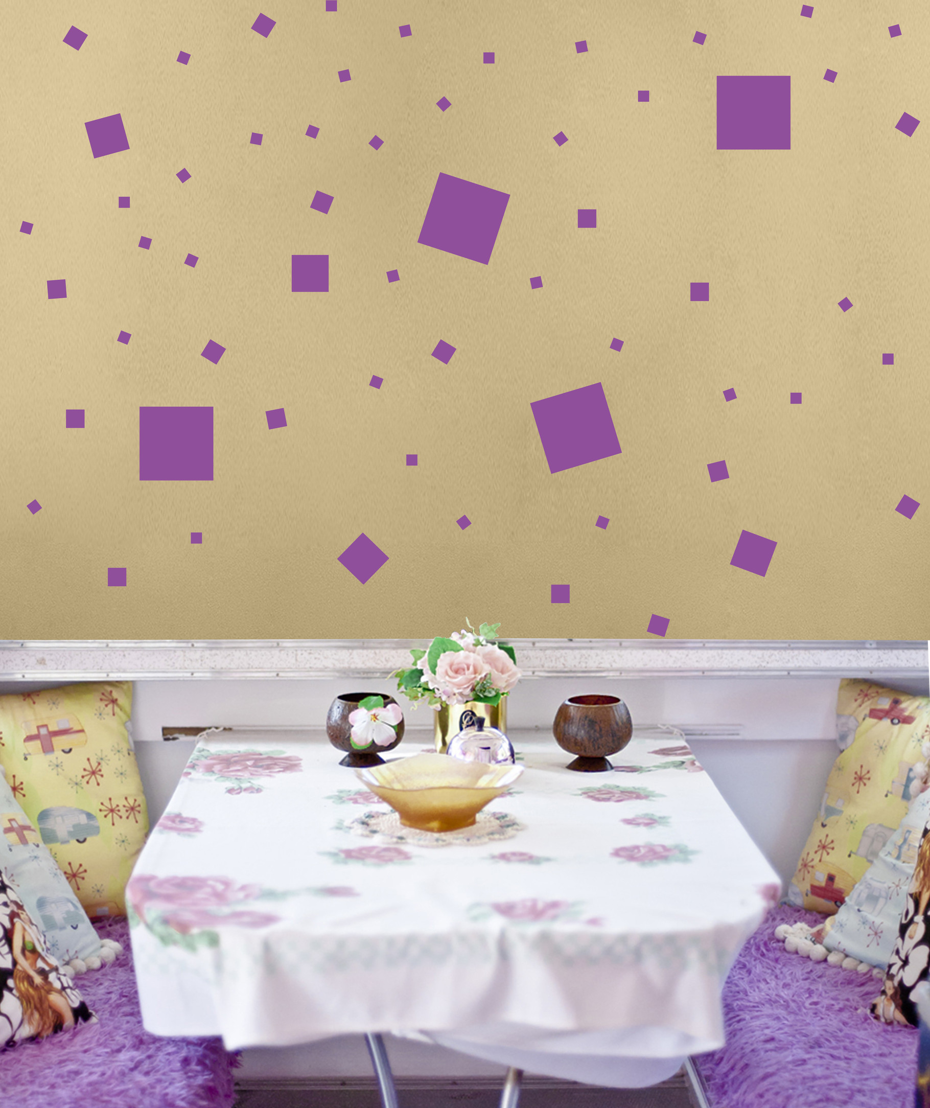 Squares Sticker Decal Vinyl Wall Art Company