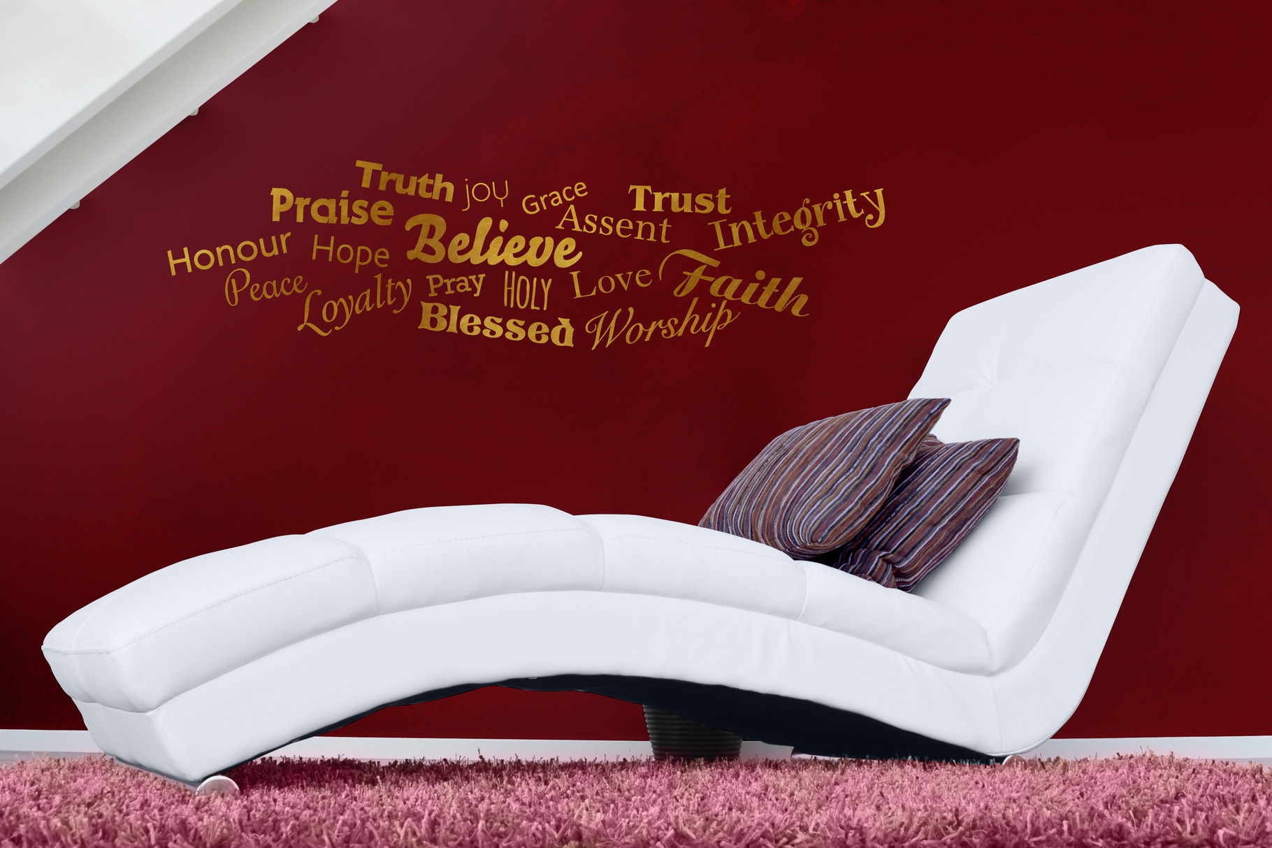 travel path of integrity wall decor vinyl decal sticker