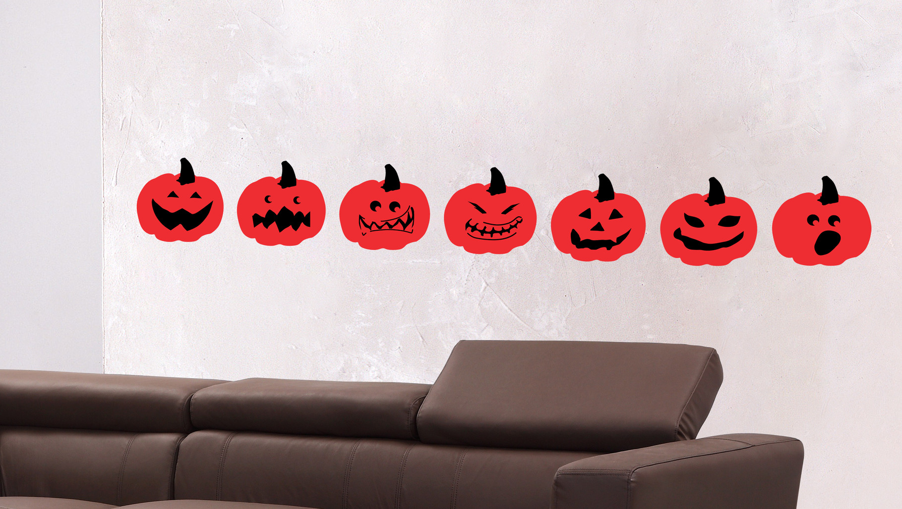 Pumpkins Halloween Themed Vinyl Stickers Decal Wall Art Company