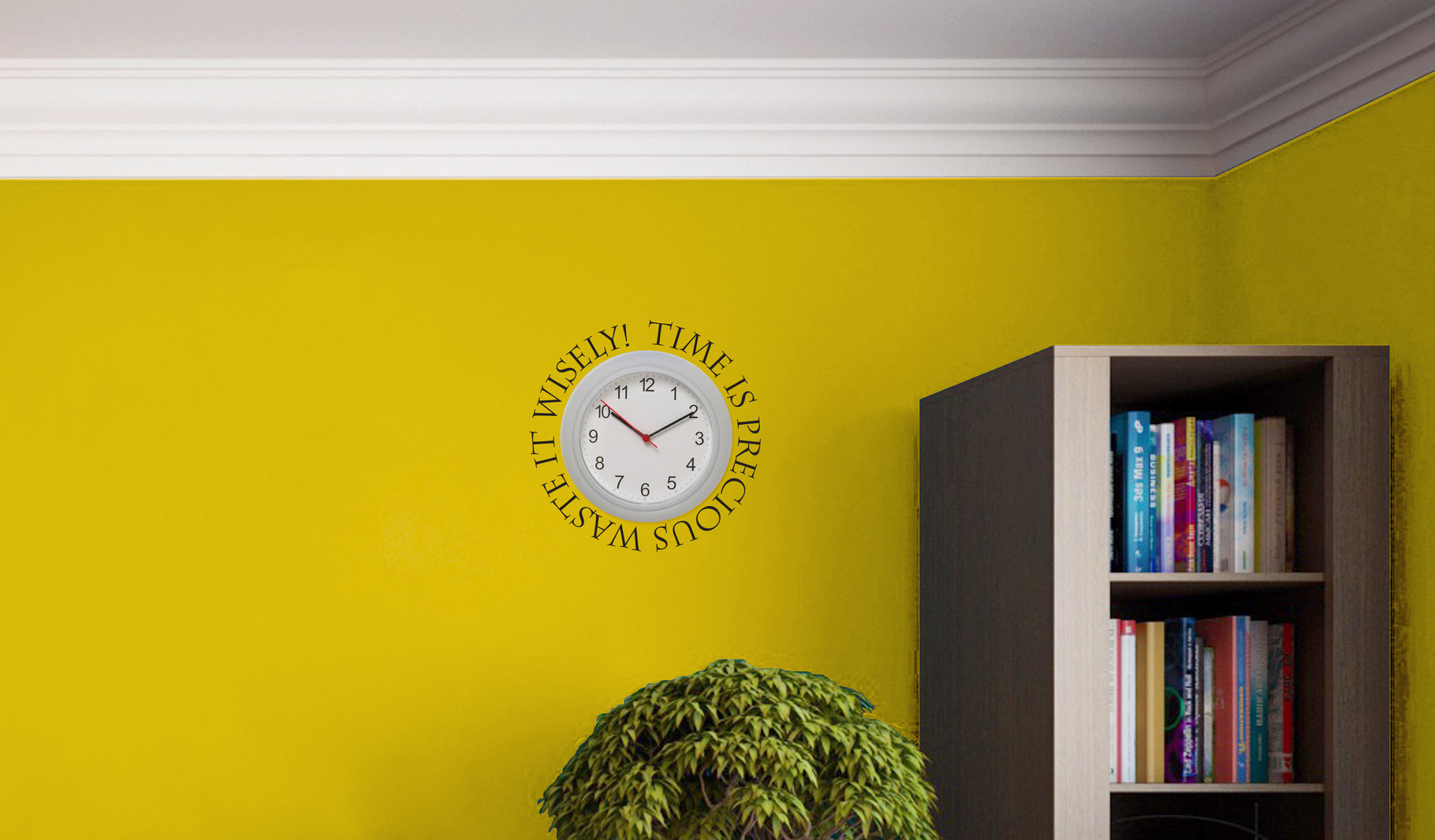 Time Is Precious Waste It Wisely Wall Art Company