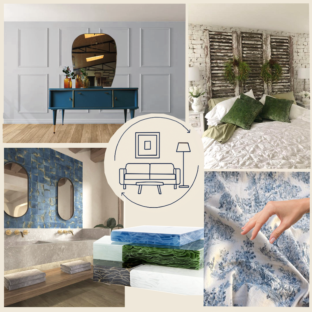 Réemploi et seconde vie des matériaux : une décoration responsable selon Bologna Design
