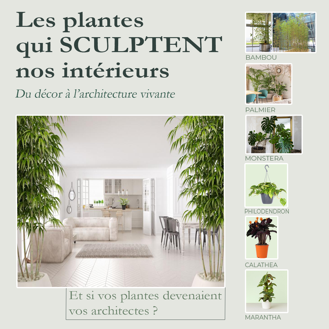 Plantes et aménagement intérieur : quand le végétal redéfinit l’architecture et l’identité des espaces