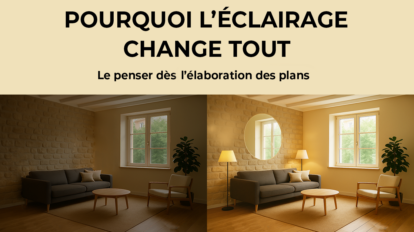 Pourquoi l’éclairage change tout (et comment l’intégrer dès le plan)