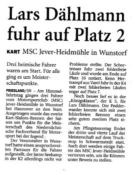 Wilhelmshavener Zeitung vom 14.05.2013