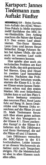 Wilhelmshavener Zeitung vom 26.04.2012