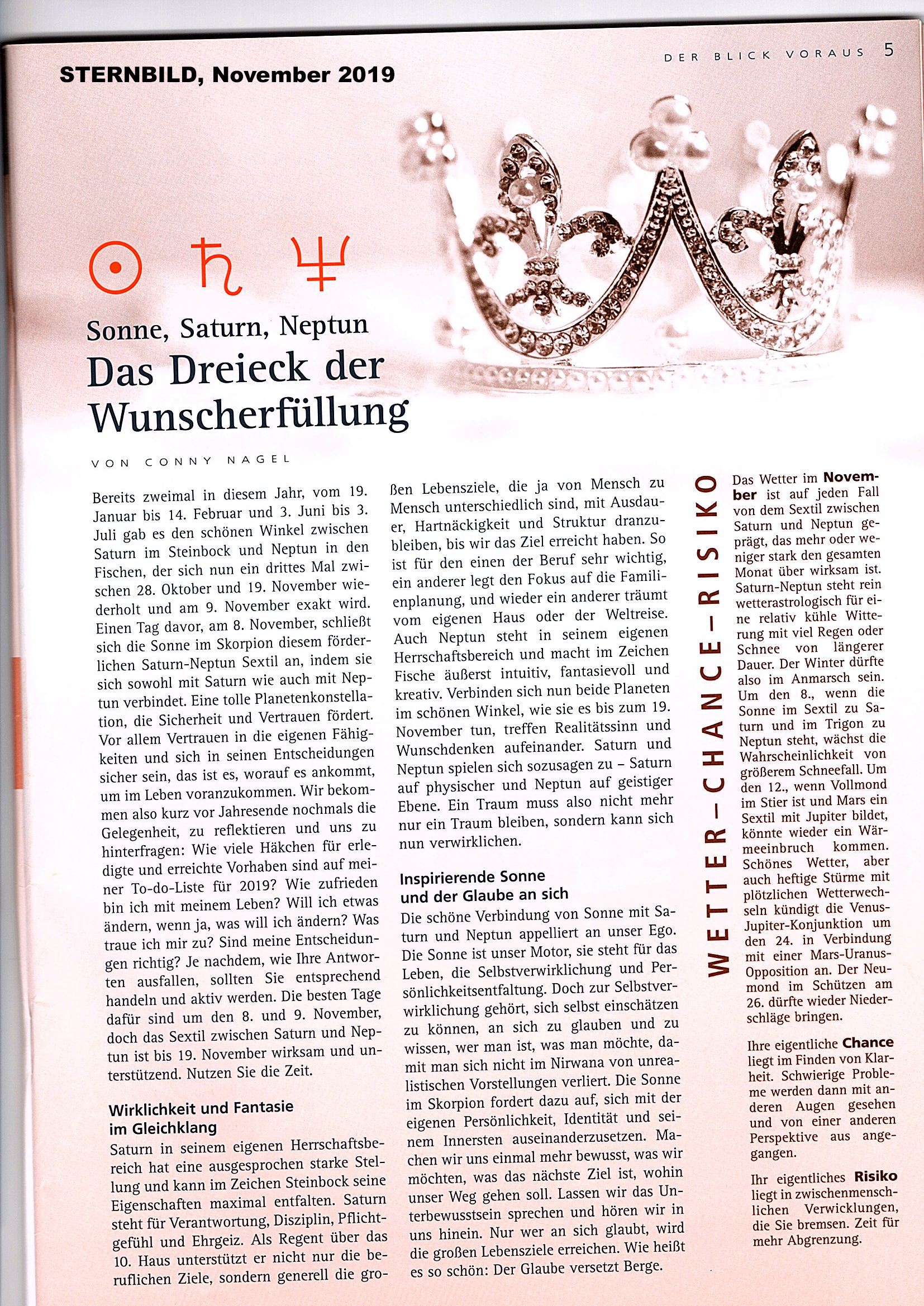 Das Dreieck Der Wunscherfullung Conny Nagel Astrologie Beratung Und Horoskope