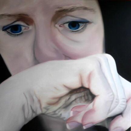 100 Prozent_04  |   Öl auf Leinwand   |   80 x 80 cm   |   2006