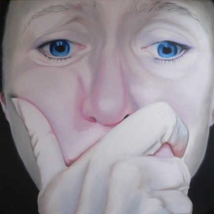 100 Prozent_02   |   Öl auf Leinwand   |   80 x 80 cm   |   2006