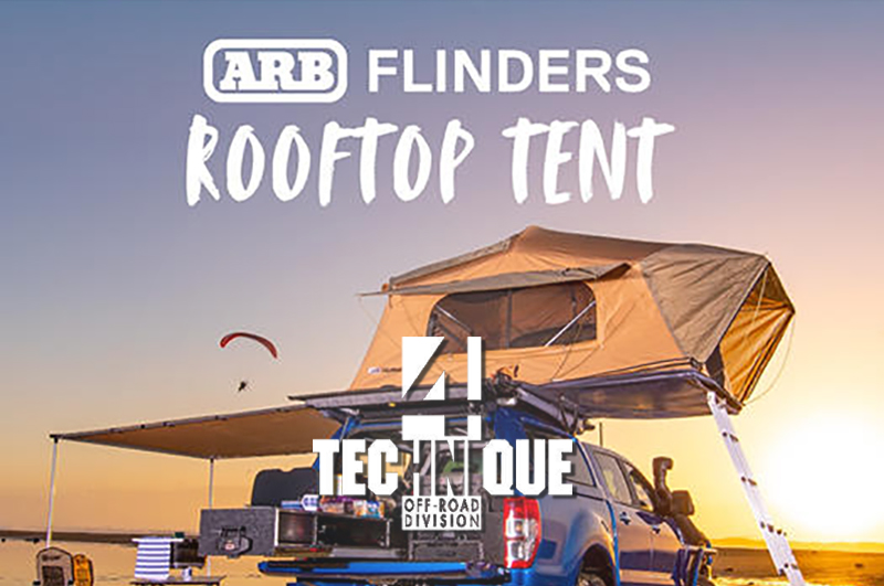 4 Technique vi propone nottate a 5 stelle grazie alla nuova tenda da tetto ARB Flinders