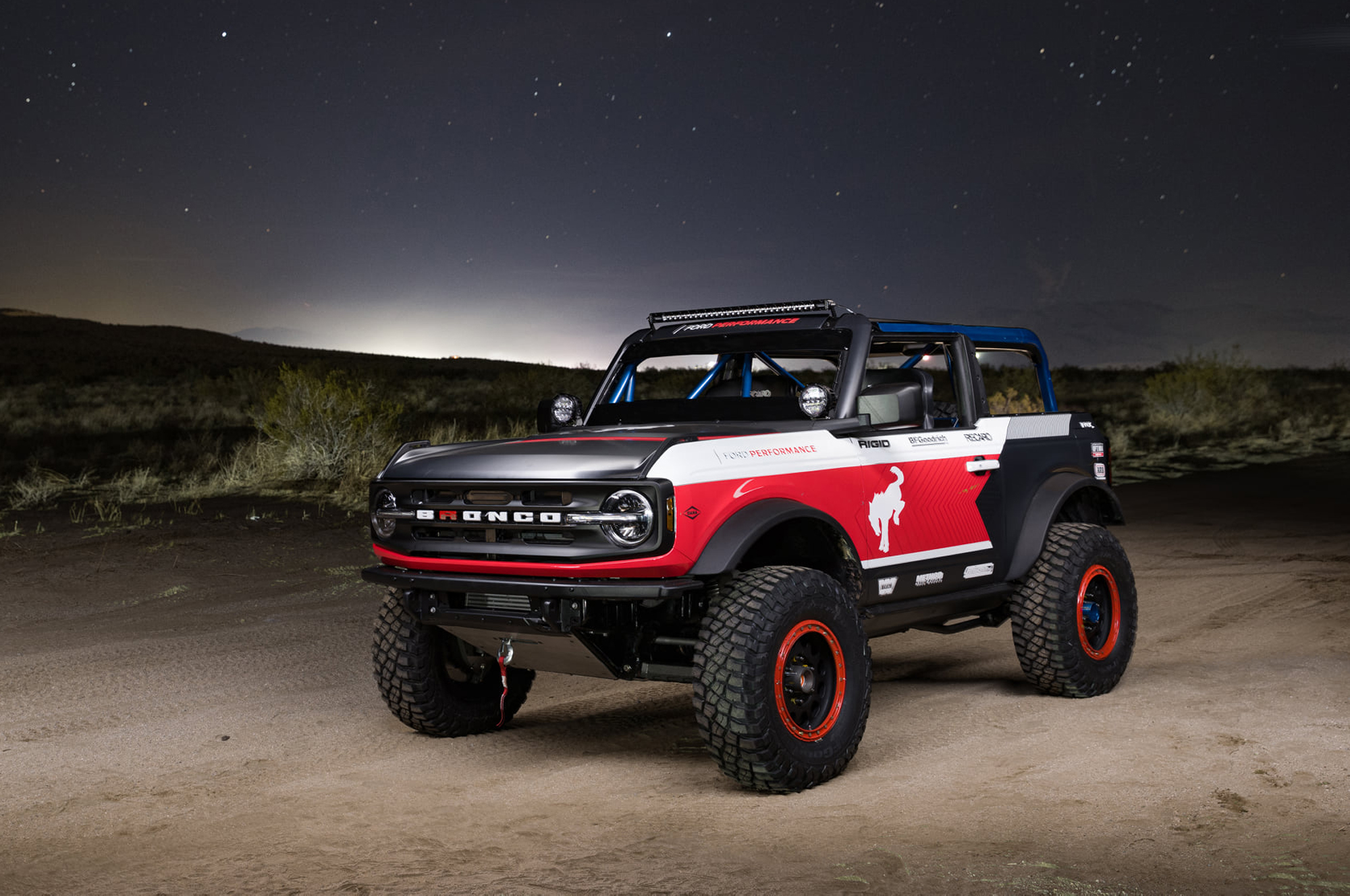 Ford Performance reveals the Bronco 4600 Race Truck set to run in Ultra4 Stock Class