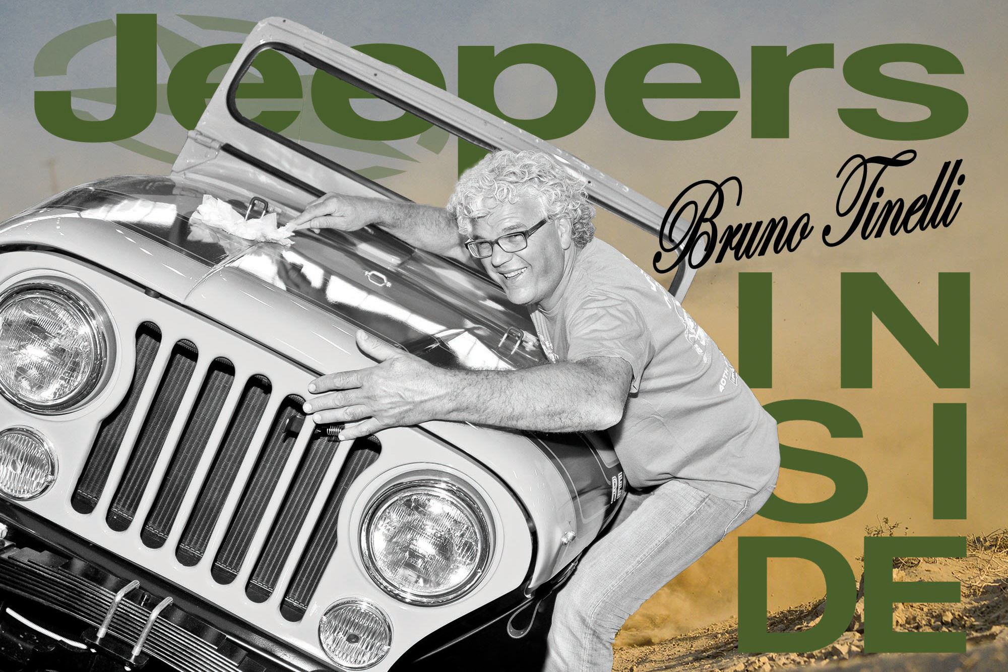 Bruno Tinelli autentico e fiero appassionato Jeep