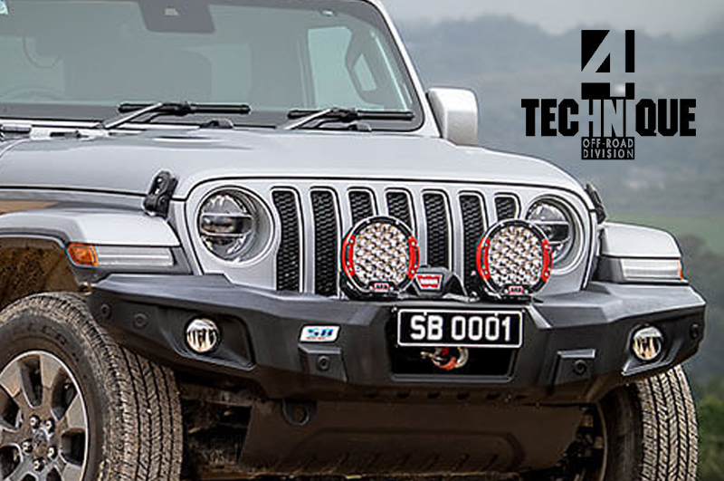 4 Technique propone: ARB SmartBar StealthBar per Jeep Wrangler JL e Jeep Gladiator JT