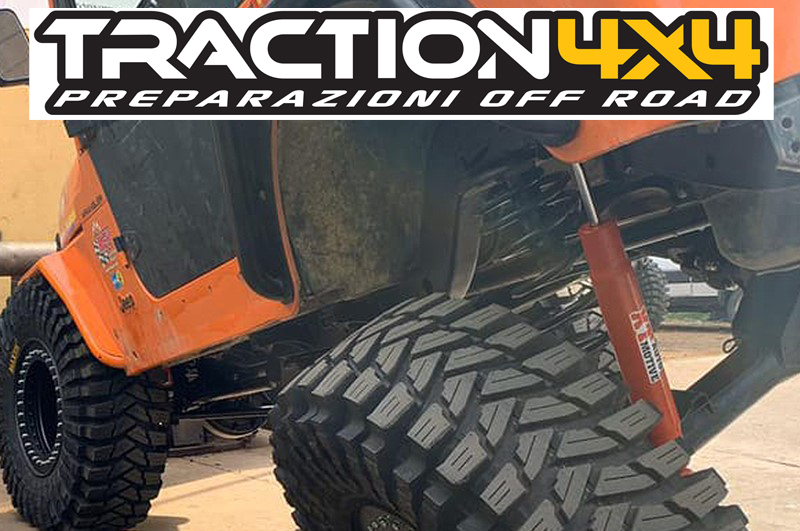 Traction 4c4, ammortizzatori su misura XT Automotive