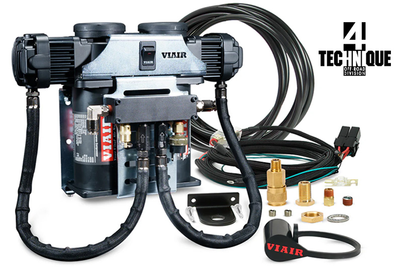 VIAIR VMS Plus Dual 400C: da 4 Technique il sistema aria fisso ad alte prestazioni con staffa Lock Mount