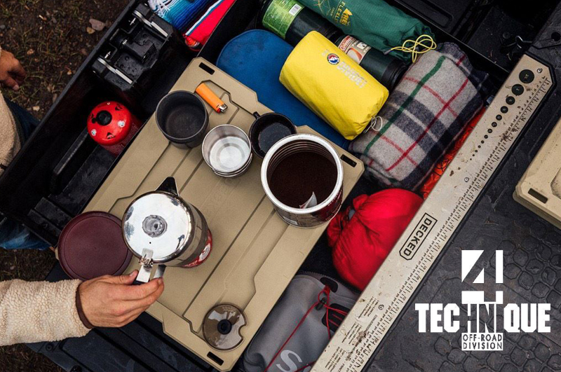 4 Technique presenta DECKED: il sistema intelligente per organizzare il carico nei pick-up e nei veicoli da lavoro