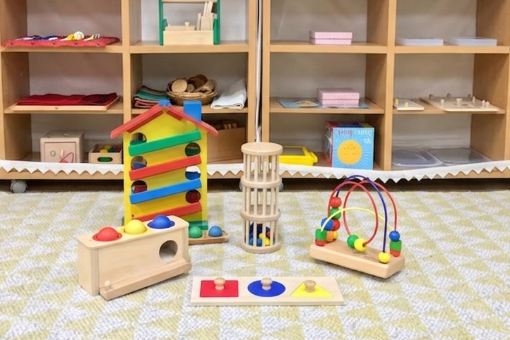 京都市のモンテッソーリ幼児教室の整った教室環境