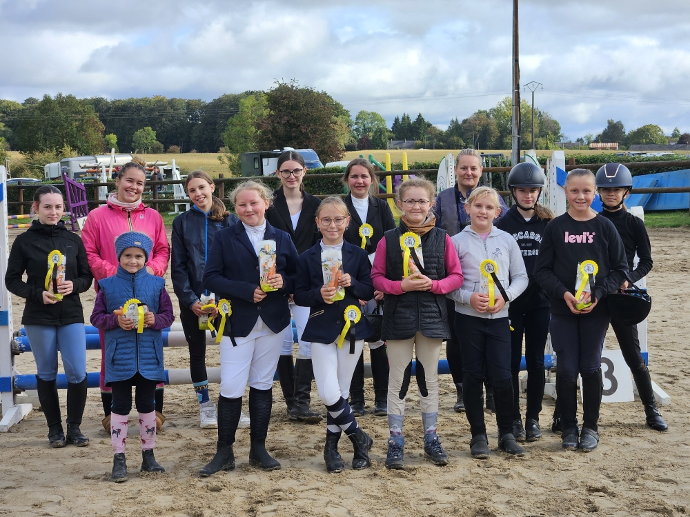 Les participantes de l'épreuve croisillons