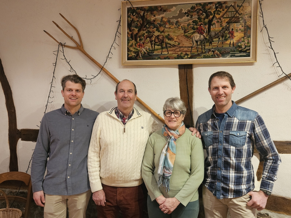 Catherine, Eric, Alexis et Gaëtan