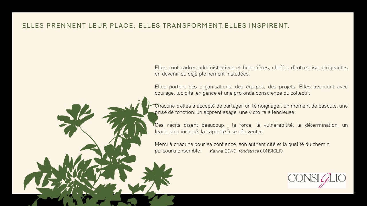 Journée des Femmes par CONSIGLIO