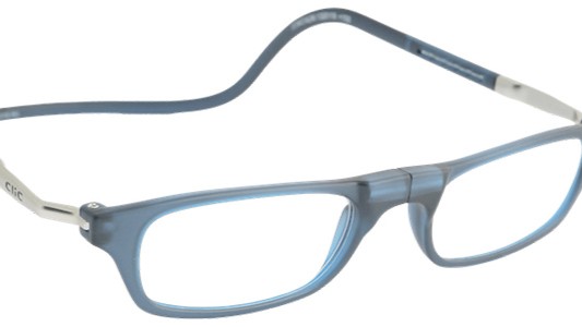 Blaue CliC-Brille